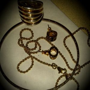 Gold Jewelry Set